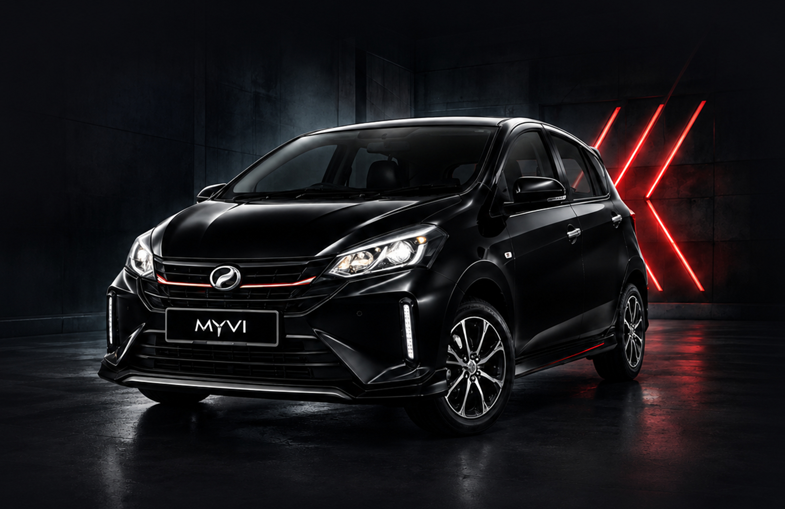 Myvi Granite Grey